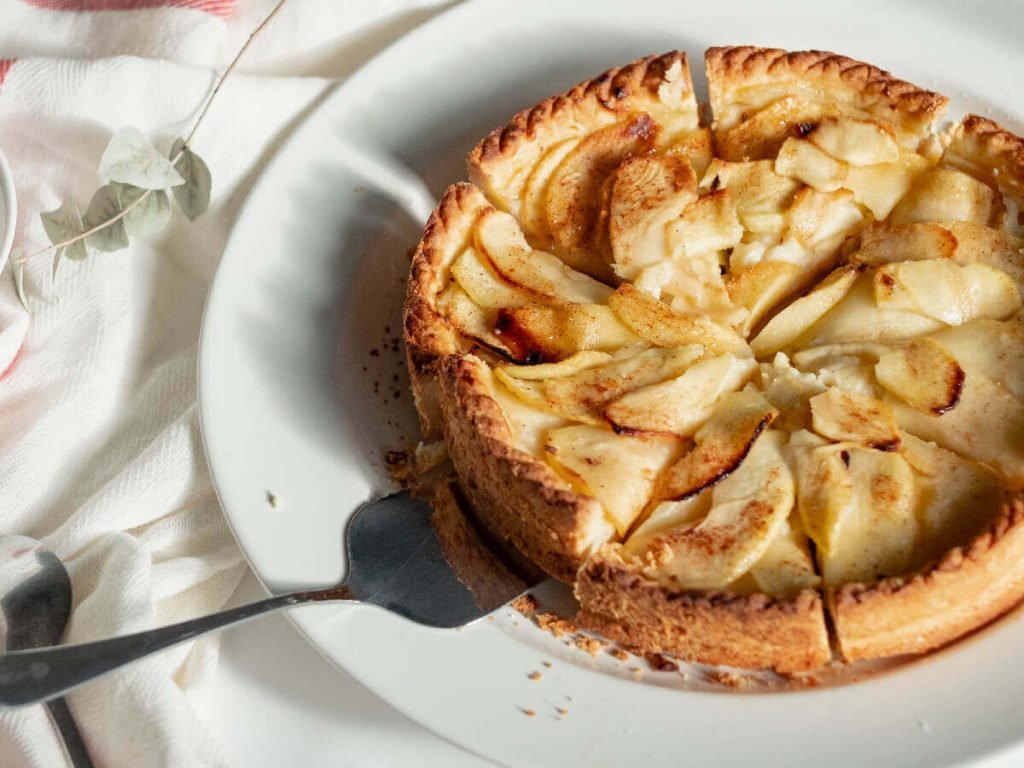 CRUMBLE DE MANZANA CON MAÍZ